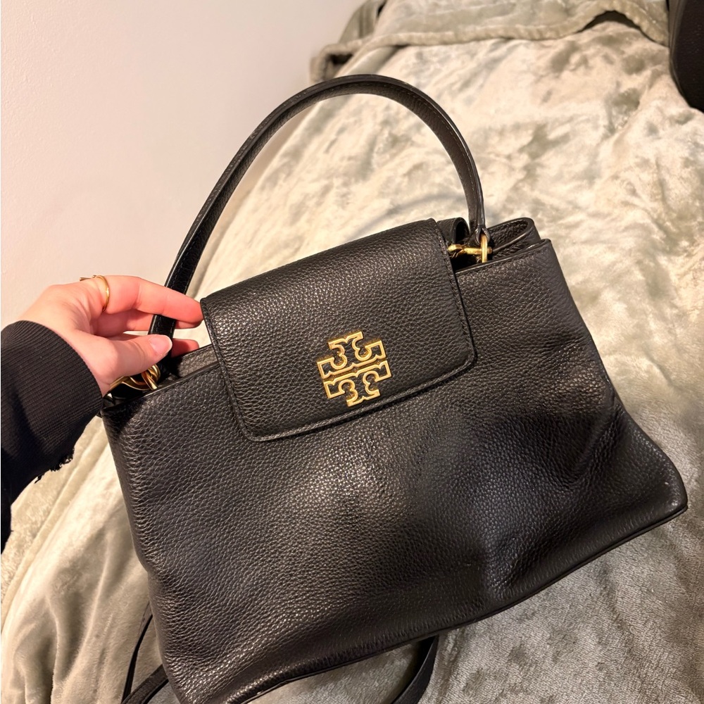 Black Leather Handbag